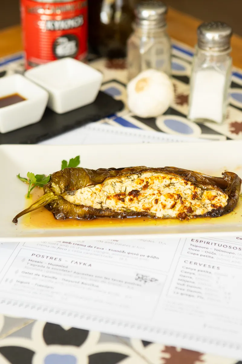 Pebrot Farcit de Feta